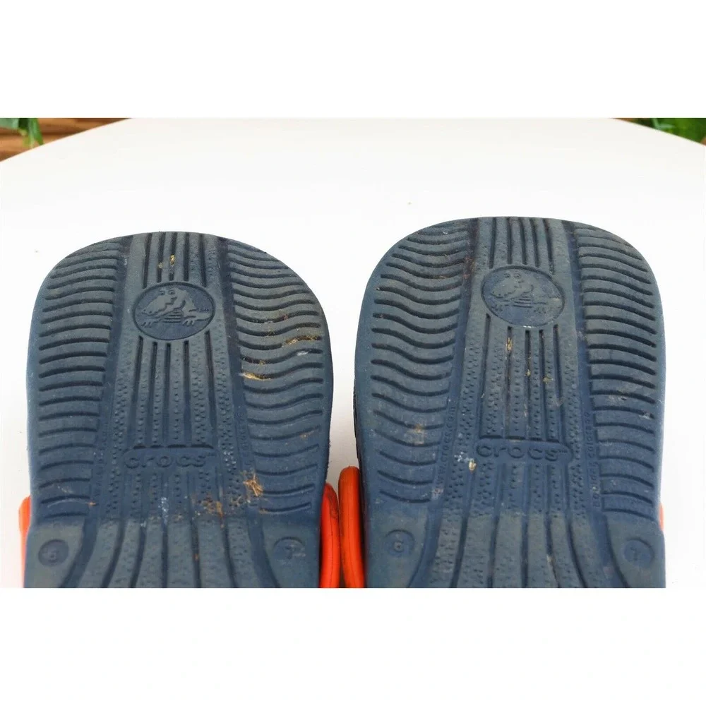 Crocs‎ Toddler Boys 6-7 Medium Blue Clog Synthetic